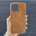 قاب (کاور، گارد، کیس) آیفون 14 پرومکس (iphone 14 pro max) چرمی یوشیتا قهوه ای