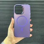 قاب (کاور، گارد، کیس) اپل آیفون (iphone) هولوگرامی more مگسیف دار (مگنتی - آهنربایی) بنفش