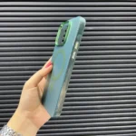 قاب (کاور، گارد، کیس) اپل آیفون (iphone) هولوگرامی more مگسیف دار (مگنتی - آهنربایی) سبز