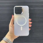 قاب (کاور، گارد، کیس) اپل آیفون (iphone) هولوگرامی more مگسیف دار (مگنتی - آهنربایی) سفید