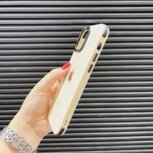قاب (کاور، گارد، کیس) اپل آیفون (iphone) مگ سیف و بامپر دار تکنولوژی زرد کرم