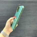 قاب (کاور، گارد، کیس) اپل آیفون (iphone) مگ سیف و بامپر دار تکنولوژی سبز