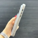 قاب (کاور، گارد، کیس) اپل آیفون (iphone) مات مگ سیف و محافظ لنز دار برجسته طوسی